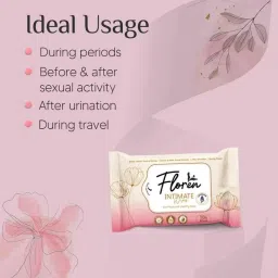 Floren 10 Pcs Basil Intimate Wipes Set (Set of 4) image 4