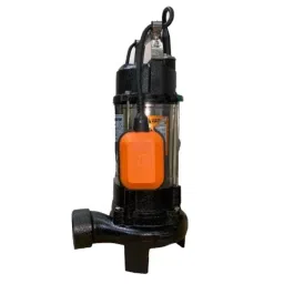 WorldTech 2HP Single Phase Copper Winding Dewatering Sewage Pump image 4