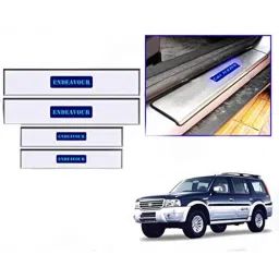 Kozdiko 4 Pcs Car LED Footsteps Door Sill Plate Set for Ford Endeavour-picture-40
