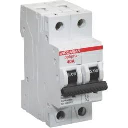 Indoasian Optipro 25A 2 Pole DC Circuit Breaker, 811433, Breaking Capacity: 6 kA-picture-29