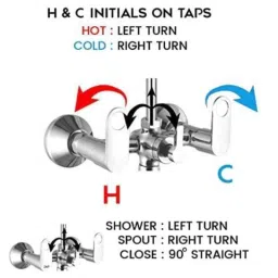 IRIS Joy Brass Chrome Finish Telephonic Wall Mixer, PR40-d image 5