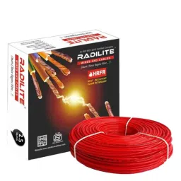 RADILITE 2.5 Sqmm Red HRFR Multistrand PVC Insulated Housing Wire, Length: 45 m-picture-42