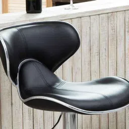 Caddy PU Leatherette Adjustable Armless Office Chair, DM 124 (Pack of 2) image 3