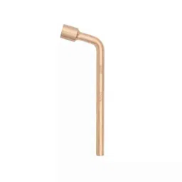 De Neers 10mm Aluminium Bronze Hex Cylinder Key image 2