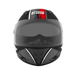 Studds Shifter Decor Plastic Black &a; Red Full Face Helmet , SHSD image 2