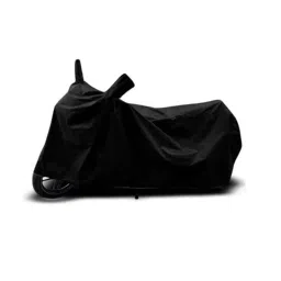 POLYMAXX Polyester Black Waterproof Bike Body Cover with Carry Bag for Discover 135, BLACK100BIKE-6-11-picture-25