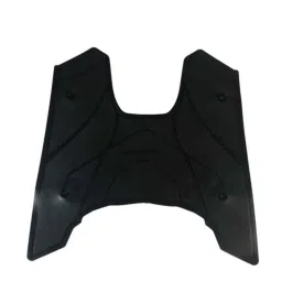 Varroc Rubber Black Washable Anti-Skid Foot Mat for TVS Jupiter 125 SmartXonnect Scooter, MATT-JPTR-FM32A image 2