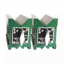 ULTRA 200x125x150 mm 2 Pcs Hardened &a; Ground Magnetic V Block, UL 32005 Hard-picture-43