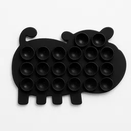 Gazeteria Single Sided Hippo Shape Phone Case Mobile Holder-picture-12