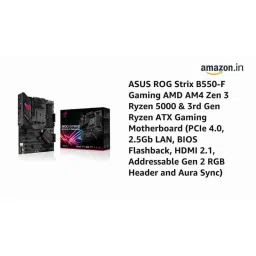 Asus ROG Strix B550-F Gaming AMD AM4 Zen 3 Ryzen 5000 &a; 3rd Gen Ryzen ATX Motherboard image 2