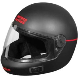 Studds Premium Matt Black Vent Full Face Helmet, Size: (XL, 600 mm)-picture-39