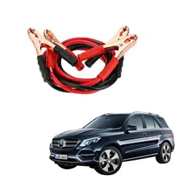 Kozdiko 7.5ft Copper Core Red &a; Black Heavy Duty Car Battery Booster Cable for Mercedes Benz GLE-Class-picture-29