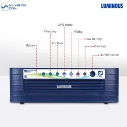 Luminous Eco Volt Neo 2300+ 2000VA/24V Sine Wave Inverter for Home, Office &a; Shops image 3