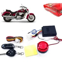 Auto Pearl 12V Black Two-Way Anti Theft Motorcycle Alarm Kit with 2 Pcs Remote for ST7-picture-14