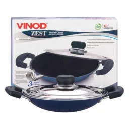 Vinod Zest 20cm Appachetty with Lid, ZAPP image 5