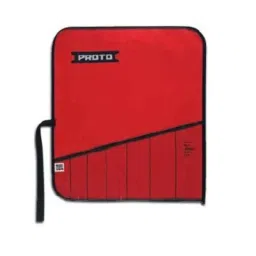 Proto 9 Pockets Red Canvas Tool Pouch, J25TR19C-picture-23