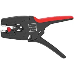 Knipex 12 42 195 Steel Self Adjusted Insulation Stripper, Length 195 mm-picture-14