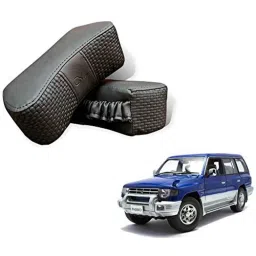Kozdiko 2 Pcs Memory Foam Grey Car Vastra Neck Rest Cushion Set for Mitsubishi Pajero, koz_5355-picture-17