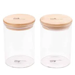 The Better Home 600ml Borosilicate Glass Kitchen Container (Pack of 2)-picture-27