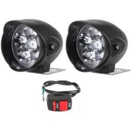 jbriderz JBRIDERZBike 6 Led Hybrid 2 Pcs Set Fog Light With Switch For Moto Guzzi California 1400-picture-10