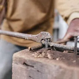 B K Jagan &a; Co 22cm Iron Bar Bending Key, Size: 20 No. image 4