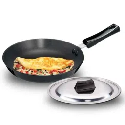 Hawkins Futura 25cm Hard Anodized Fry Pan with Lid, AF 25S (Pack of 3)-picture-27