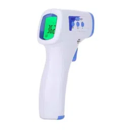 Sahyog Wellness White &a; Blue Non-Contact Forehead IR Thermometer, LZX-F1682-picture-21