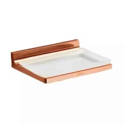 Cera Saber Brass Rose Gold Wall Mount Soap Dish, F5012116RG-image-9