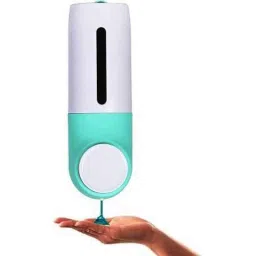 Prestige 400ml ABS White &a; Blue Push Type Sanitizer Dispenser-picture-17