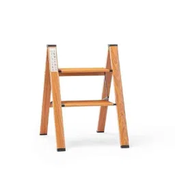 Corvids 150kg 2 Step Aluminum Teak Foldable Ladder with Wide Anti-Slip Pedal, CASL-02T-picture-41