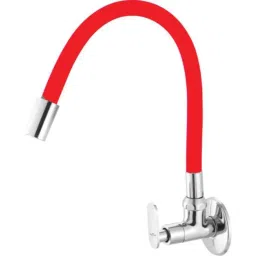 Neelkund Capsule Brass Red Chrome Finish Flexible Sink Tap-picture-31