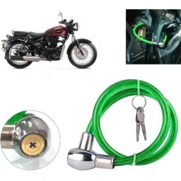 Auto Pearl PVC &a; Plastic Green Heavy Duty Cable Lock for Imperiale 400, 015-picture-30