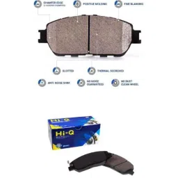 AutoPop Sangsin HIQ OE Front Brake Pad Shoe for Mahindra Bolero Plus VLX (2007-2010) image 2