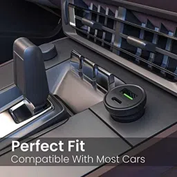 Kozdiko 3A 18W Plastic Fast Charging Mini Car Charger with Dual Output for Mercedes Benz M-Class image 2