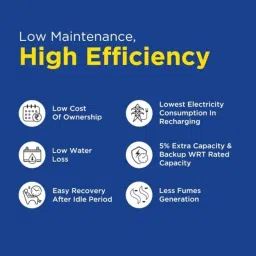 Eastman Platinum 250Ah 12V Tall Tubular Battery with 120 Months Warranty, EM25120TT image 5