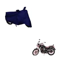 Kozdiko Matty Black Bike Body Cover for Royal Enfield Thunderbird 500, kozd_21445-picture-36