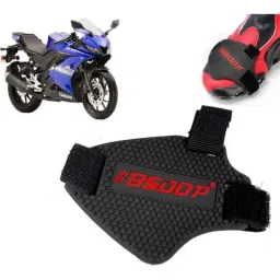 Auto Pearl Red &a; Black Silicone Gear Shift Shoe Protector for YZF-R15 S-picture-35