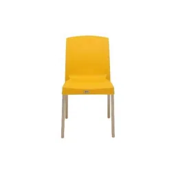 Supreme Hybrid Premium Plastic Yellow Chair without Arm (Pack of 4)-picture-34