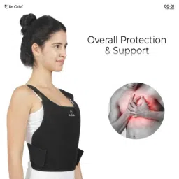 Dr Odin CG-01 Unrivaled Upper Body Protection Chest Guard for Confident Physical Activities &a; Optimal Flexibility, Size: XL image 3