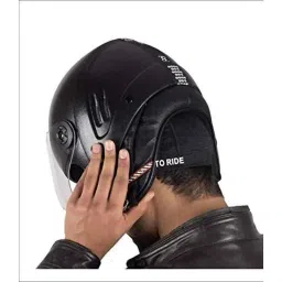 Just Rider Black Sun Protection Sweat Wicking Helmet Cooling Skull Cap for Men image 3