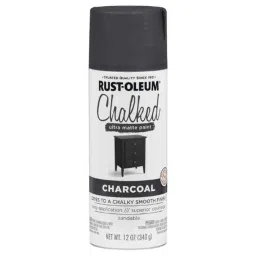 Rust-Oleum 340g Charcoal Chalked Ultra Matte Spray Paint, 302590 image 4
