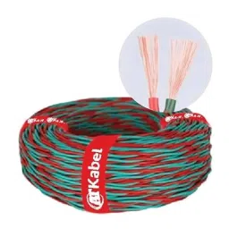 AT Kabel 40/76 Sqmm 2 Core Copper Red &a; Green Flexible Home Electrical Cable, AT-40/76, Length: 90 m-picture-21