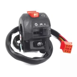 Uno Minda Sw-0666C-E01 Handle Bar Switch With Light Switch For Royal Enfield Bullet/ Classic 350 &a; 500 (Disc) (Black)-picture-33