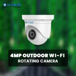 HI Focus HC-SDG42T 4MP Outdoor Dome Smart Wi-Fi Camera with Motion Detect, 2-Way Audio, Rotate Pan from App, Remote View &a; Cloud Storage Supported image 5