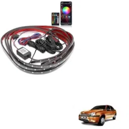 Kozdiko 12V Car Underbody Multicolor LED Strip Light Set with Wireless Remote for Ford Ikon-picture-27