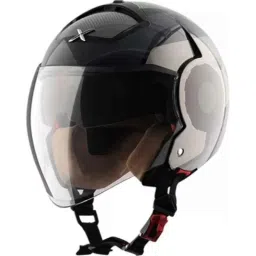 Axor Striker Ultron Black &a; Grey Open Face Helmet, AHSUBGL, Size: L-picture-17