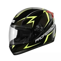 Studds Professional D1 Decor Plastic Black Full Face Helmet, Size: Medium-picture-37