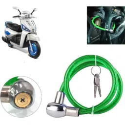 Auto Pearl PVC &a; Plastic Green Heavy Duty Cable Lock for Gusto, 425-picture-43