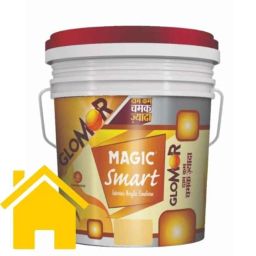 Magic Paints Smart Glomor 20 Litre Victorian Gold Glossy Finish Interior Acrylic Emulsion Paint-picture-39