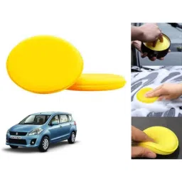 Auto Pearl Polyurethane Beige Washing &a; Waxing Polish Foam Sponge for Ertiga T1 2012-2014 (Pack of 2)-picture-35